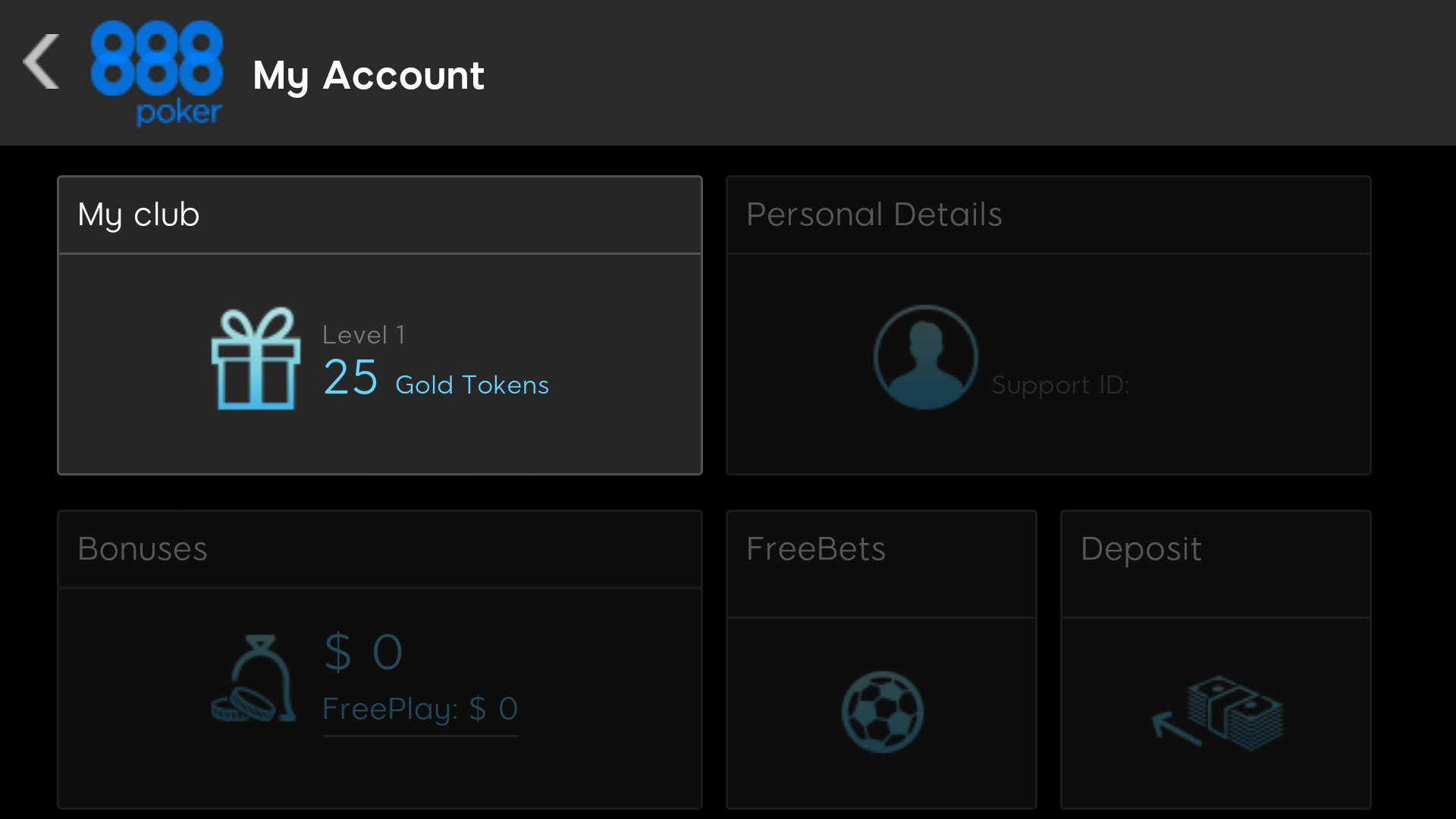 How to view your 888poker Club account How to view your 888poker Club account