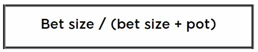 formula for determining pot odds