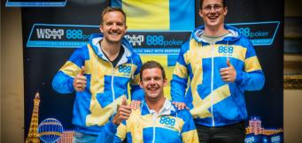 Sweden's 8-Team Set to Do Battle at 2018 WSOP ME