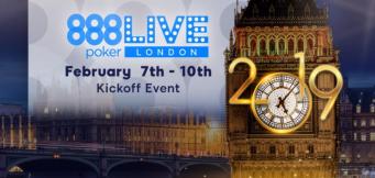 888poker LIVE Kicks Off the 2019 Season in London