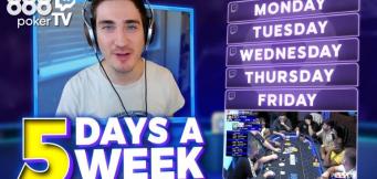 888poker Introduces New 888pokerTV Twitch Streaming Schedule