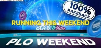 888poker’s PLO Weekend Offers 100% Rakeback & Introduces New PLO 5/6 Tournaments!