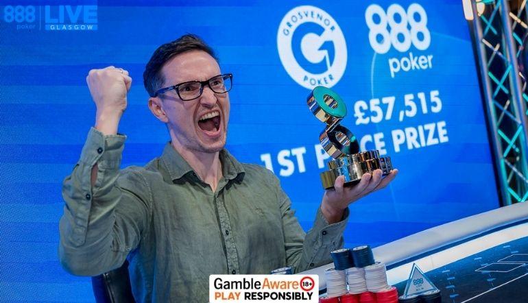 888poker’s Second LIVE Stop of 2026 in Glasgow Sees Martin Lechner Win £57,515 Top Money! 