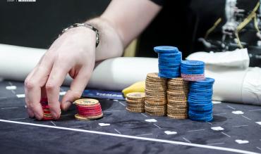stack of poker chips