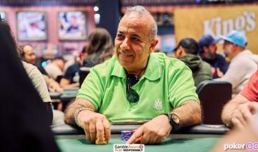  Image courtesy of PokerGO.com: WSOP 2023 Event #25 – Sam Farha